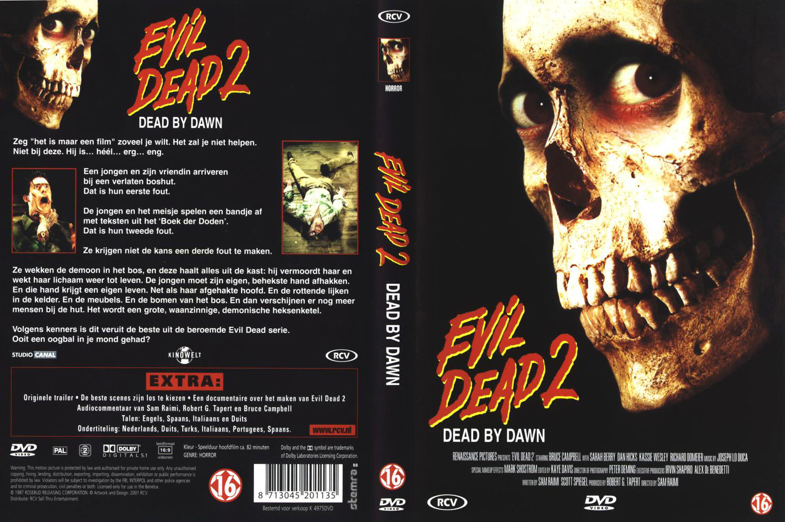 Evil Dead 2 dvd by 13Clerk13 on DeviantArt