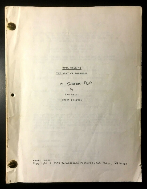 The Evil Dead (1981) Screenplay - Script Slug